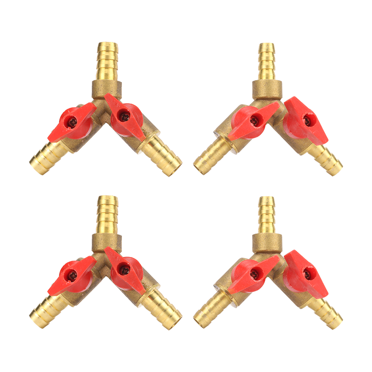 Spoke Nipple Brass - 3-ходовой латунный шаровой клапан с зазубринами